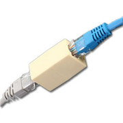 网络一对一 RJ45网络直通 网线对接 网线延长器